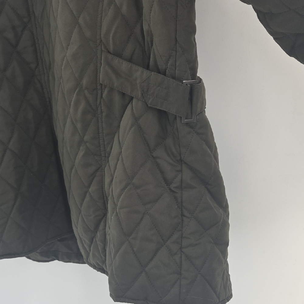 White Stag Dark Olive Jacket with Brown Corduroy Accents - Picture 8 of 16